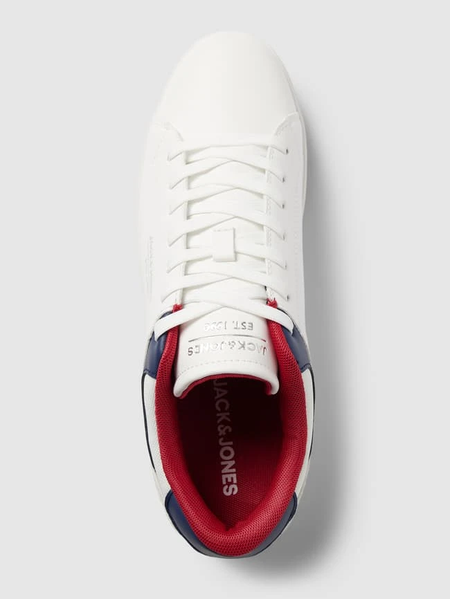 Jack & Jones Sneaker Mit Label-Details Modell 'JORDAN SNEAKER' - Weiß 7 Jack & Jones Sneaker Mit Label-Details Modell 'JORDAN SNEAKER' - Weiß – Bild 5