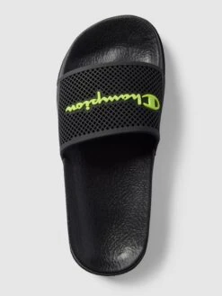 CHAMPION Slides Mit Label-Detail - Schwarz -Geox Verkaufsgeschäft 71b36dhpa5648da26paladq88l4jiiie9ta4scie8hal4jpnahb4gea4ala5ceak8l2kccq26d85cl2l953j2opj6kpm2e1hccrm6c1k74rj6e1p6dgjee9h6dgm8p9l75h3gpg