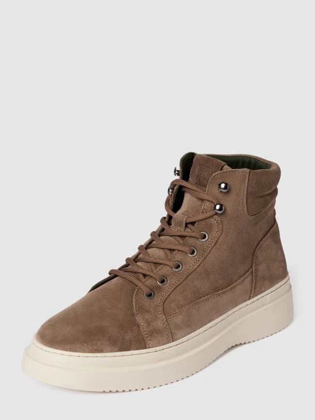 Marc O'Polo Boots Aus Veloursleder Modell 'ALGOT' - Taupe 4 Marc O'Polo Boots Aus Veloursleder Modell 'ALGOT' - Taupe – Bild 2