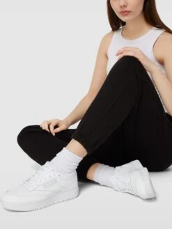 Geox Verkaufsgeschäft 72 VALENTINO BAGS Sneaker Mit Futter Aus Frottee Modell 'Club C' - Weiß