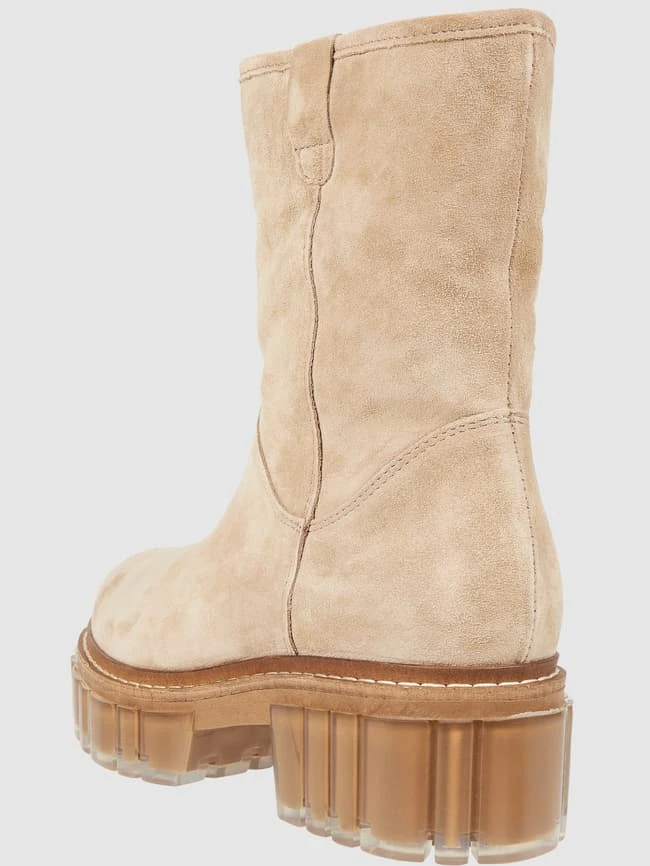 ALPE Boots In Veloursleder-Optik - Camel 4 ALPE Boots In Veloursleder-Optik - Camel – Bild 2
