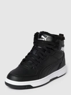 Puma High Top Sneaker Mit Label-Details Modell 'JOY' - Schwarz