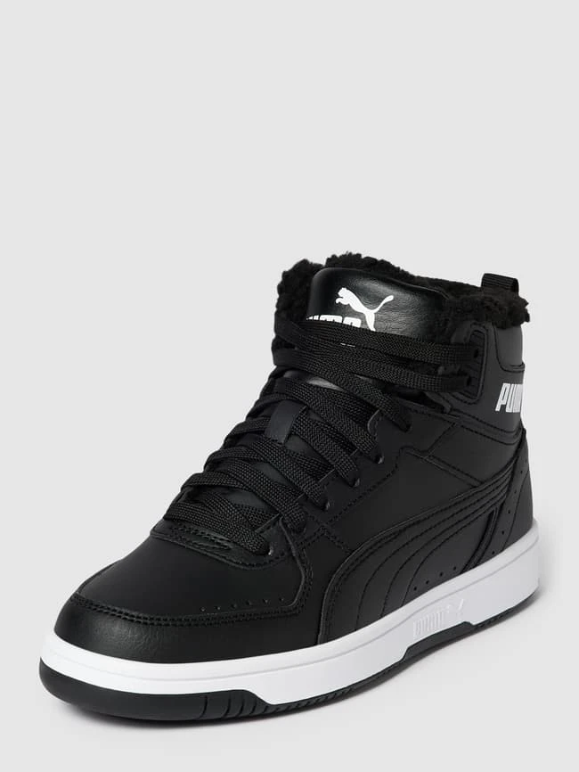 Puma High Top Sneaker Mit Label-Details Modell 'JOY' - Schwarz 3 Puma High Top Sneaker Mit Label-Details Modell 'JOY' - Schwarz