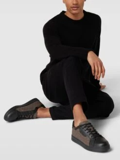 Michael Kors Sneaker Mit Allover-Muster Modell 'KEATING' - Dunkelbraun