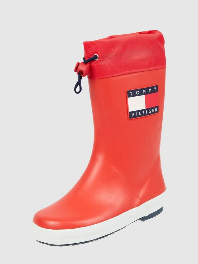 T.Hilfiger Kids Shoes Gummistiefel Mit Zugverschluss - Rot 3 T.Hilfiger Kids Shoes Gummistiefel Mit Zugverschluss - Rot