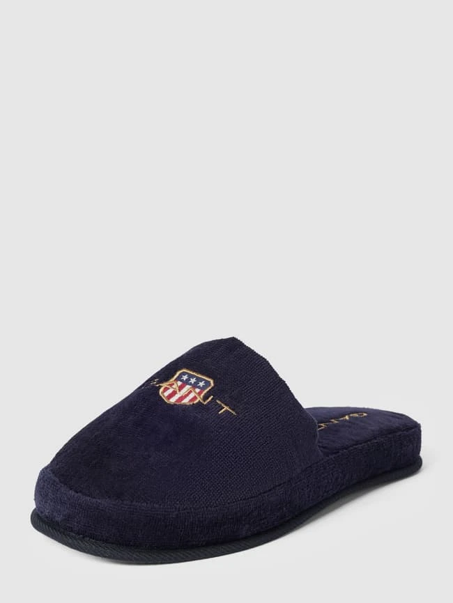 Gant Hausschuhe Mit Label-Stitching - Marineblau 4 Gant Hausschuhe Mit Label-Stitching - Marineblau – Bild 2