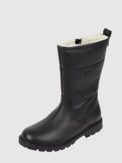 Geox Stiefel Aus Leder Modell 'Shaylax' - Schwarz