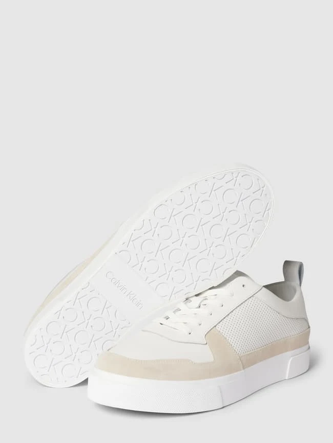 CK Calvin Klein Sneaker Mit Label-Details - Weiß 7 CK Calvin Klein Sneaker Mit Label-Details - Weiß – Bild 5