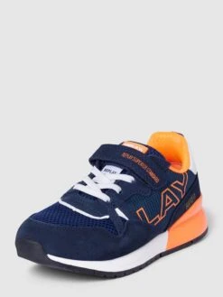 Replay Sneaker Mit Label-Details Modell 'SHOOT' - Marineblau