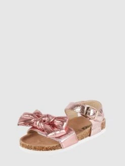 Colors Of California Sandalen Mit Zierschleife - Kupfer