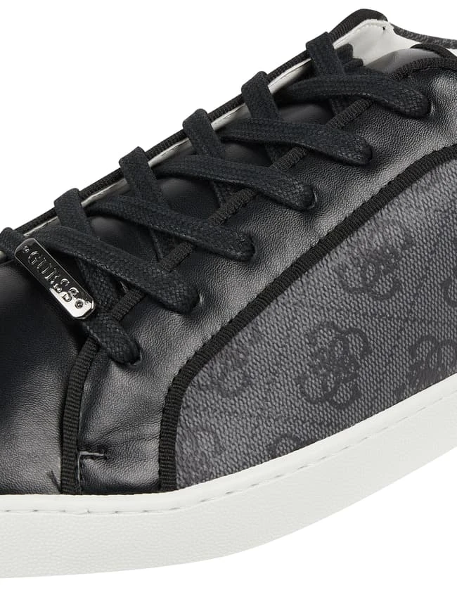 Guess Sneaker In Leder-Optik - Schwarz 4 Guess Sneaker In Leder-Optik - Schwarz – Bild 2