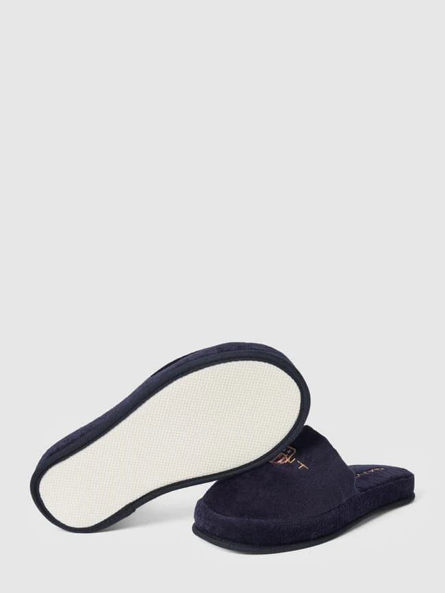 Gant Hausschuhe Mit Label-Stitching - Marineblau 7 Gant Hausschuhe Mit Label-Stitching - Marineblau – Bild 5