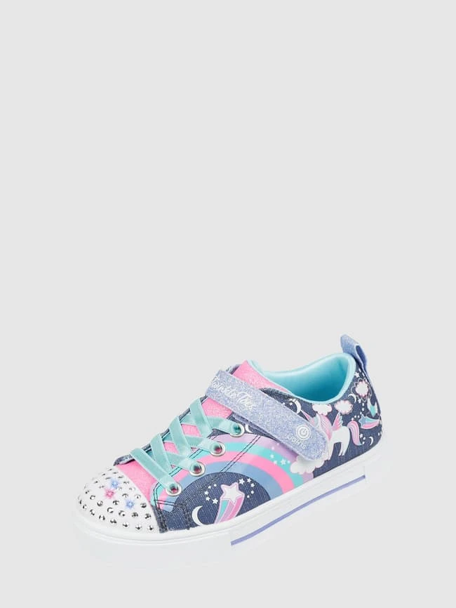 SKECHERS Sneaker Mit LEDs Modell 'Unicorn Charmed' - Metallic Blau 3 SKECHERS Sneaker Mit LEDs Modell 'Unicorn Charmed' - Metallic Blau