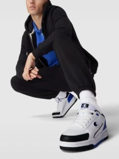 CHAMPION Sneaker In Two-Tone-Machart - Weiß