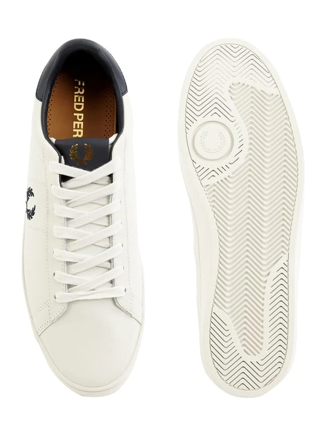 Fred Perry Sneaker Aus Leder - Weiß 7 Fred Perry Sneaker Aus Leder - Weiß – Bild 5