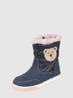 Tom Tailor Boots In Leder-Optik - Blau