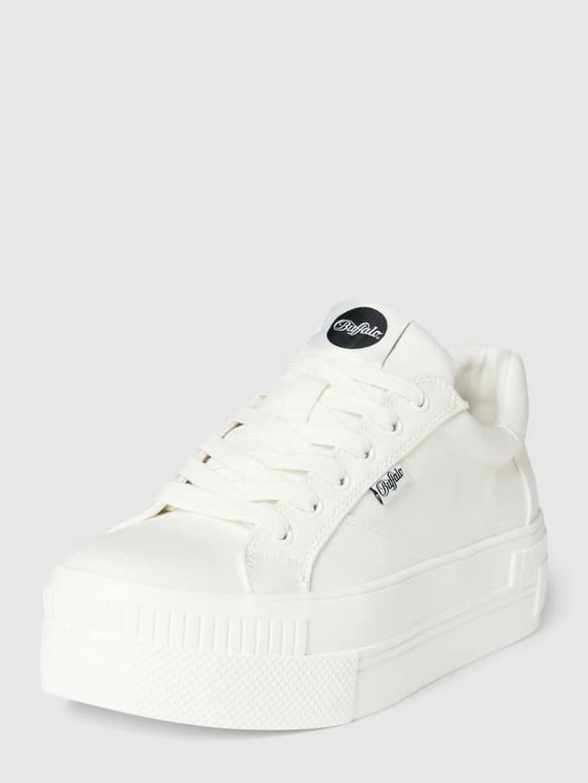 Buffalo Plateau-Sneaker Mit Label-Details - Weiß 4 Buffalo Plateau-Sneaker Mit Label-Details - Weiß – Bild 2