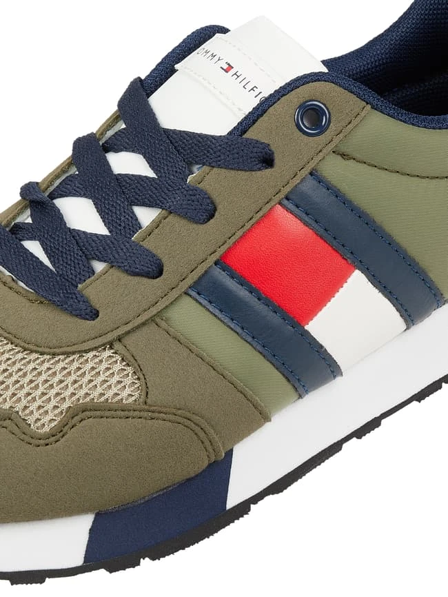 T.Hilfiger Kids Shoes Sneaker Aus Textil Modell 'Lebron' - Khaki 4 T.Hilfiger Kids Shoes Sneaker Aus Textil Modell 'Lebron' - Khaki – Bild 2