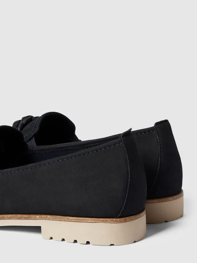 Tamaris Penny-Loafer Mit Zierkette - Dunkelblau 5 Tamaris Penny-Loafer Mit Zierkette - Dunkelblau – Bild 3