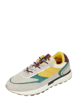 HOFF Sneaker Aus Leder Und Textil Modell 'Saguaro' - Gelb