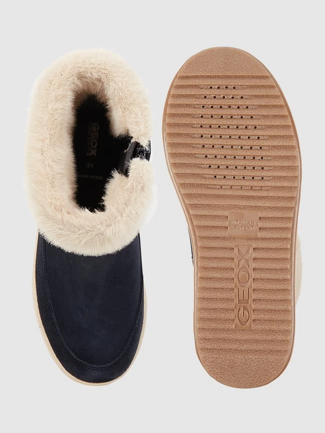 Geox Boots Aus Veloursleder Modell 'Rebecca' - Wasserdicht - Marineblau 6 Geox Boots Aus Veloursleder Modell 'Rebecca' - Wasserdicht - Marineblau – Bild 4