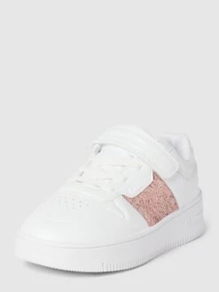 CHAMPION Sneaker Mit Glitzer-Details Modell 'REBOUND' - Weiß
