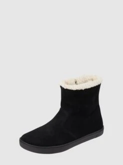 Geox Verkaufsgeschäft 13 Birkenstock Stiefelette Aus Leder Modell 'Lille' - Schwarz