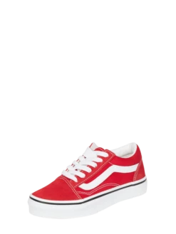 Vans Sneaker Aus Veloursleder Und Textil Modell 'Old Skool' - Rot