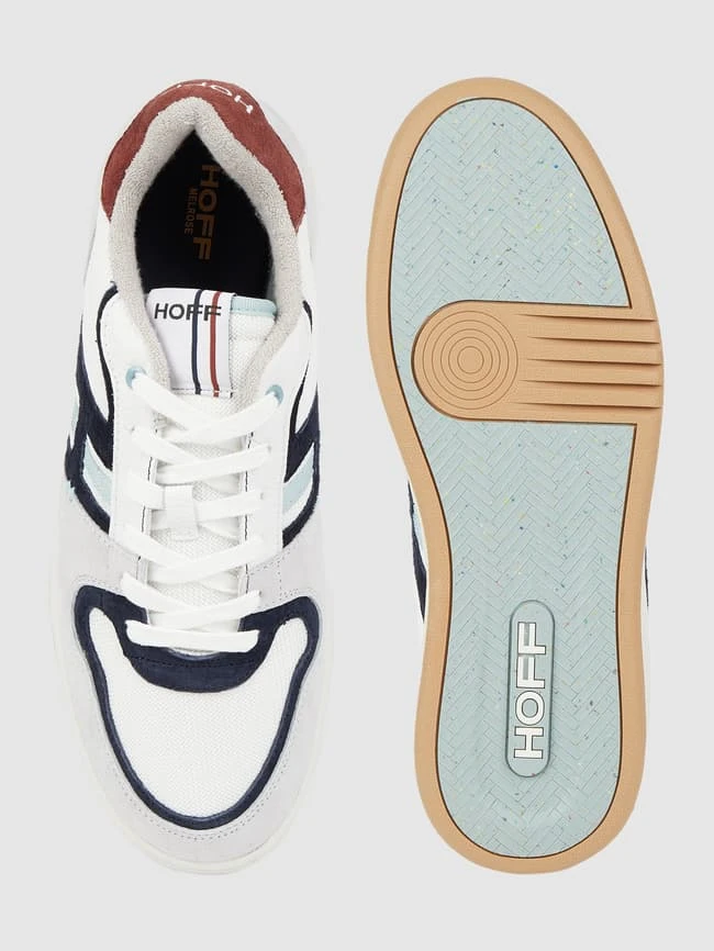 HOFF Sneaker Aus Leder Und Textil Modell 'Melrose' - Mittelgrau 5 HOFF Sneaker Aus Leder Und Textil Modell 'Melrose' - Mittelgrau – Bild 3