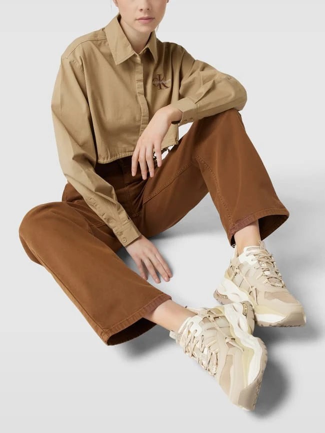 Buffalo Sneaker Im Colour-Blocking-Design Modell 'TRIPLET HOLLOW' - Beige 3 Buffalo Sneaker Im Colour-Blocking-Design Modell 'TRIPLET HOLLOW' - Beige