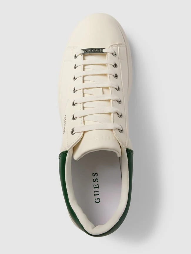 Guess Sneaker Mit Kontrastbesatz - Weiß 7 Guess Sneaker Mit Kontrastbesatz - Weiß – Bild 5