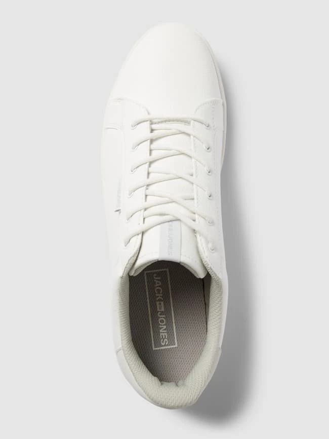 Jack & Jones Sneaker Mit Label-Details Modell 'TRENT BRIGHT WHITE 19' - Weiß 6 Jack & Jones Sneaker Mit Label-Details Modell 'TRENT BRIGHT WHITE 19' - Weiß – Bild 4