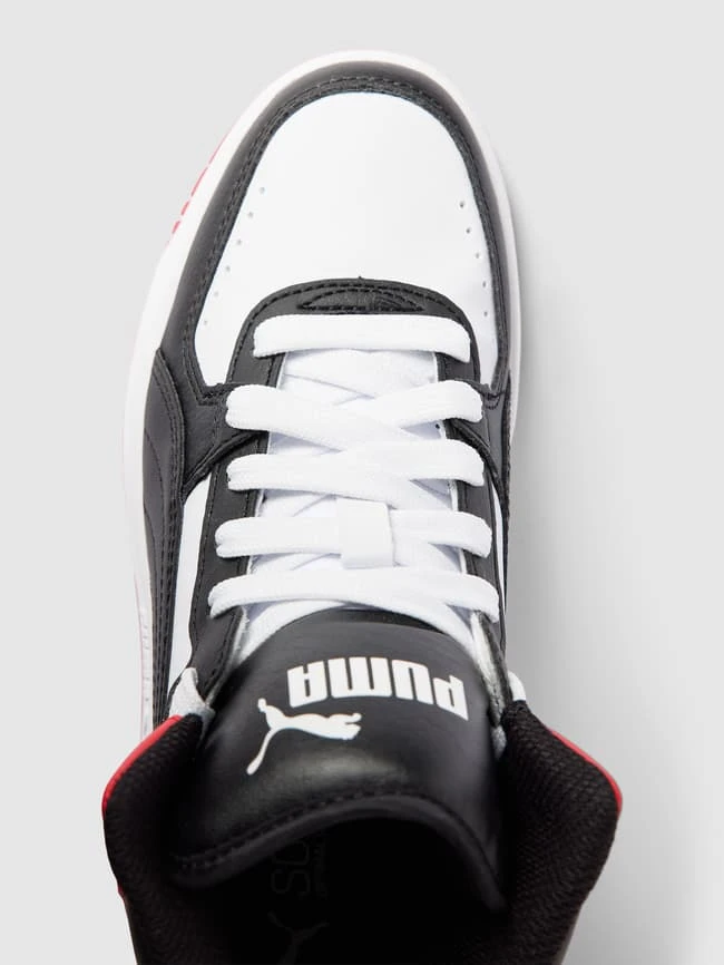 Puma High Top Sneaker Mit Label-Details - Weiß 6 Puma High Top Sneaker Mit Label-Details - Weiß – Bild 4