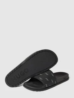 HUGO Slides Mit Label-Details Modell 'Match' - Schwarz -Geox Verkaufsgeschäft 8ko42d9p8t8l2iq264okegi4a8r52laf6p3jgk1n853kolhg9krkchi46so58gab8563ej218kqjaja58h3j8oj56hh6cdj26dimao9k6spj0eb2c4p3eoph6hhjedpm60s6ce8