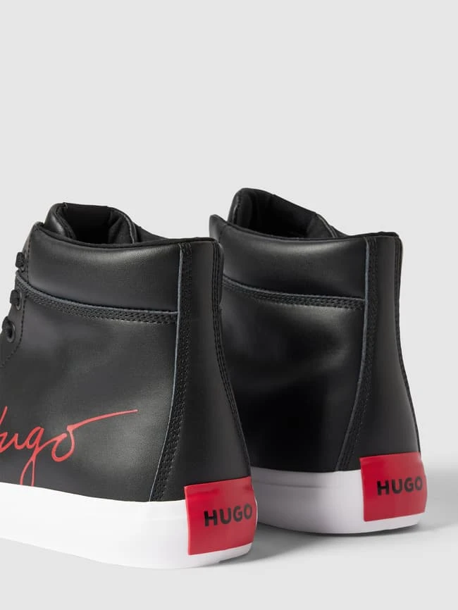 HUGO Sneaker Mit Label-Print Modell 'Hito' - Schwarz 5 HUGO Sneaker Mit Label-Print Modell 'Hito' - Schwarz – Bild 3