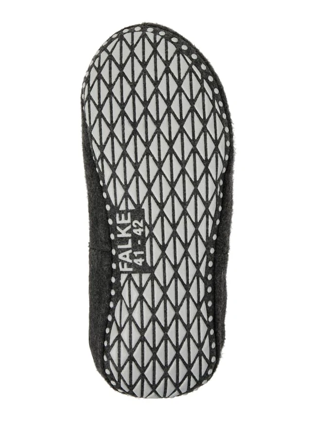 Falke Hausschuhe Aus Merinowollmischung Modell 'Cosyshoe' - Schwarz 5 Falke Hausschuhe Aus Merinowollmischung Modell 'Cosyshoe' - Schwarz – Bild 3