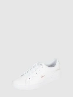 Lacoste Sneaker In Leder-Optik Modell 'Lerond' - Weiß