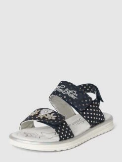 Tom Tailor Sandalen Mit Allover-Muster - Marineblau