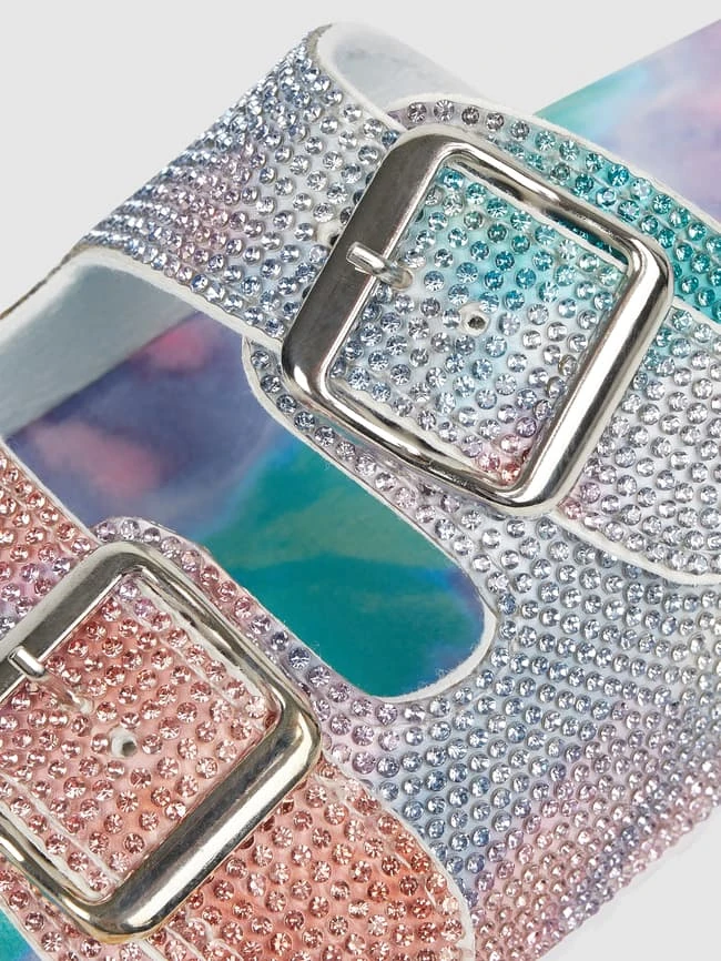 Colors Of California Sandalen Mit Strasssteinen - Helltürkis 4 Colors Of California Sandalen Mit Strasssteinen - Helltürkis – Bild 2