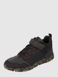 Geox Boots Aus Leder Modell 'Flexyper' - Wasserdicht - Schwarz