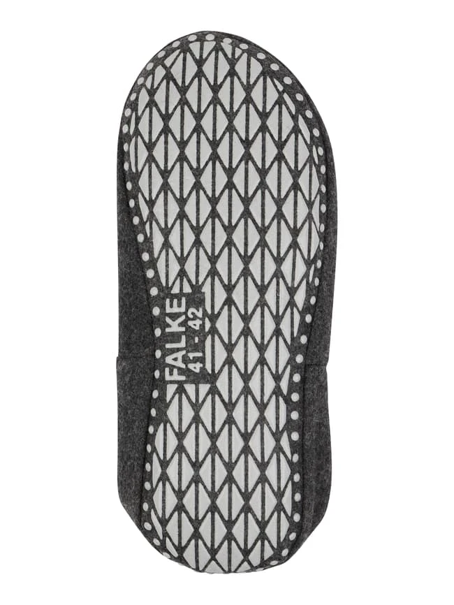 Falke Hausschuhe Aus Merinowollmischung Modell 'Cosyshoe' - Anthrazit Meliert 5 Falke Hausschuhe Aus Merinowollmischung Modell 'Cosyshoe' - Anthrazit Meliert – Bild 3