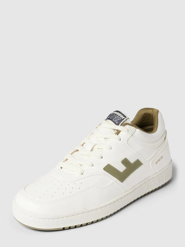 Flamingos Life Sneaker Mit Label-Details Modell 'RETRO' - Weiß 3 Flamingos Life Sneaker Mit Label-Details Modell 'RETRO' - Weiß