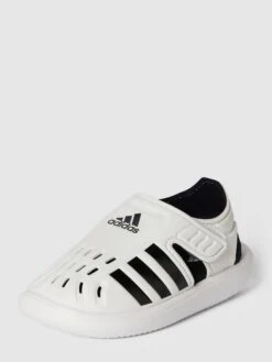 Geox Verkaufsgeschäft 35 ADIDAS SPORTSWEAR Sandale Mit Klettverschluss Modell 'WATER SANDAL I' - Weiß