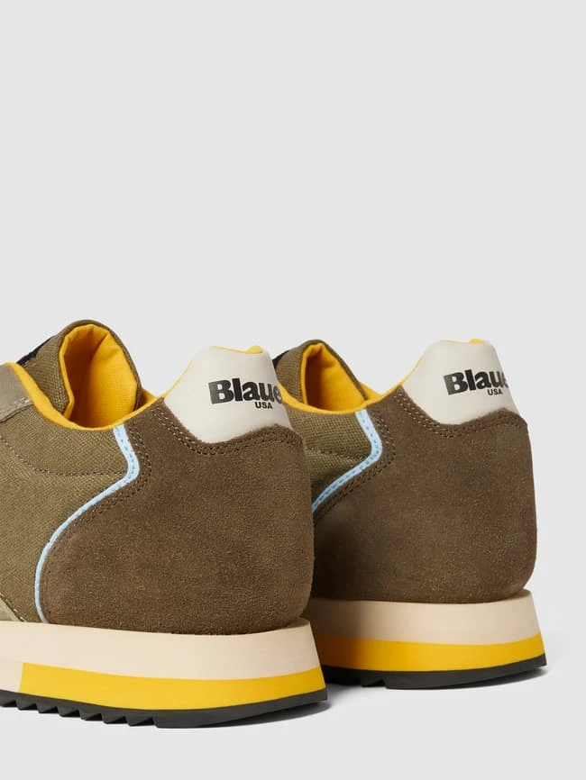 Blauer USA Sneaker Mit Label-Patch Modell 'QUEENS' - Khaki 4 Blauer USA Sneaker Mit Label-Patch Modell 'QUEENS' - Khaki – Bild 2
