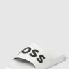 BOSS Slides Mit Label-Print Modell 'Kirk' - Weiß -Geox Verkaufsgeschäft 8spjcdqc8p5kahqj890kgjq389246cqm898l2cq98l7kidib9l2l6h1p8l24uda895akghi78oo4ml228go34eb56hh3gd9mccsmac9k71i3ceb3cdgj0d1oc8o62cplcdi32c0