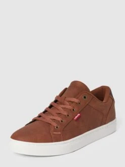Levi’s® Acc. Sneaker Mit Label-Details Modell 'COURTRIGHT' - Mittelbraun