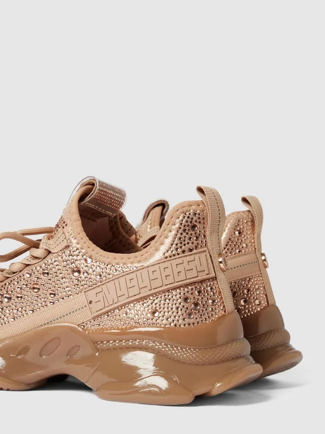 Steve Madden Sneaker Mit Ziersteinbesatz Modell 'MAXIMA' - ROSE GOLD 4 Steve Madden Sneaker Mit Ziersteinbesatz Modell 'MAXIMA' - ROSE GOLD – Bild 2
