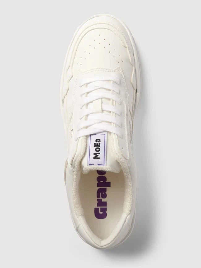 MoEa Vegane Sneaker Aus Trauben Modell 'Grape - Full White' - Weiß 6 MoEa Vegane Sneaker Aus Trauben Modell 'Grape - Full White' - Weiß – Bild 4