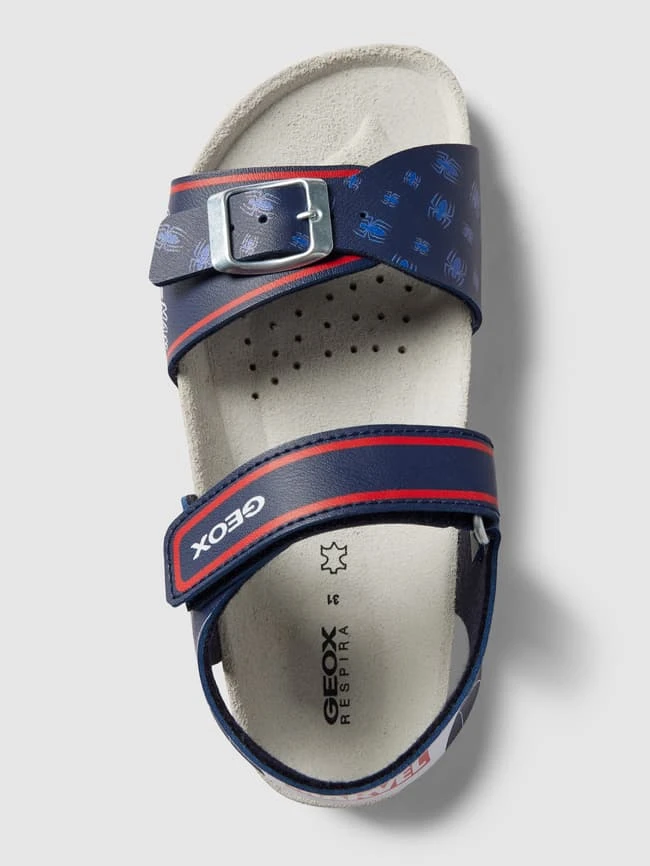 Geox Sandalen Mit Motiv-Print Modell 'GHITA' - Marineblau 6 Geox Sandalen Mit Motiv-Print Modell 'GHITA' - Marineblau – Bild 4