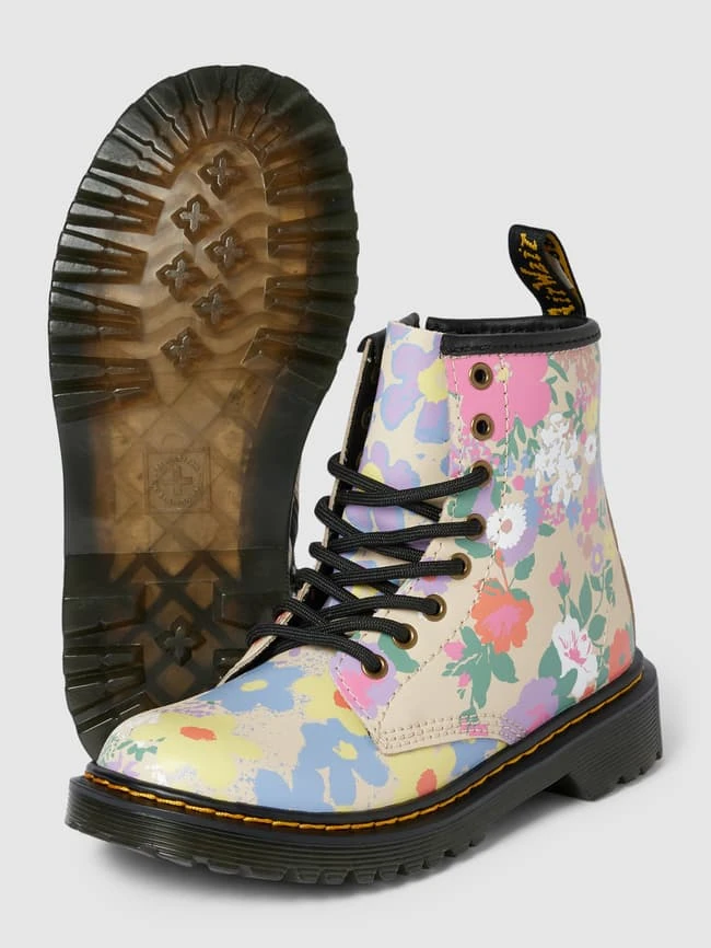Dr. Martens Schnürboots Mit Floralem Allover-Muster - Hellgelb 6 Dr. Martens Schnürboots Mit Floralem Allover-Muster - Hellgelb – Bild 4